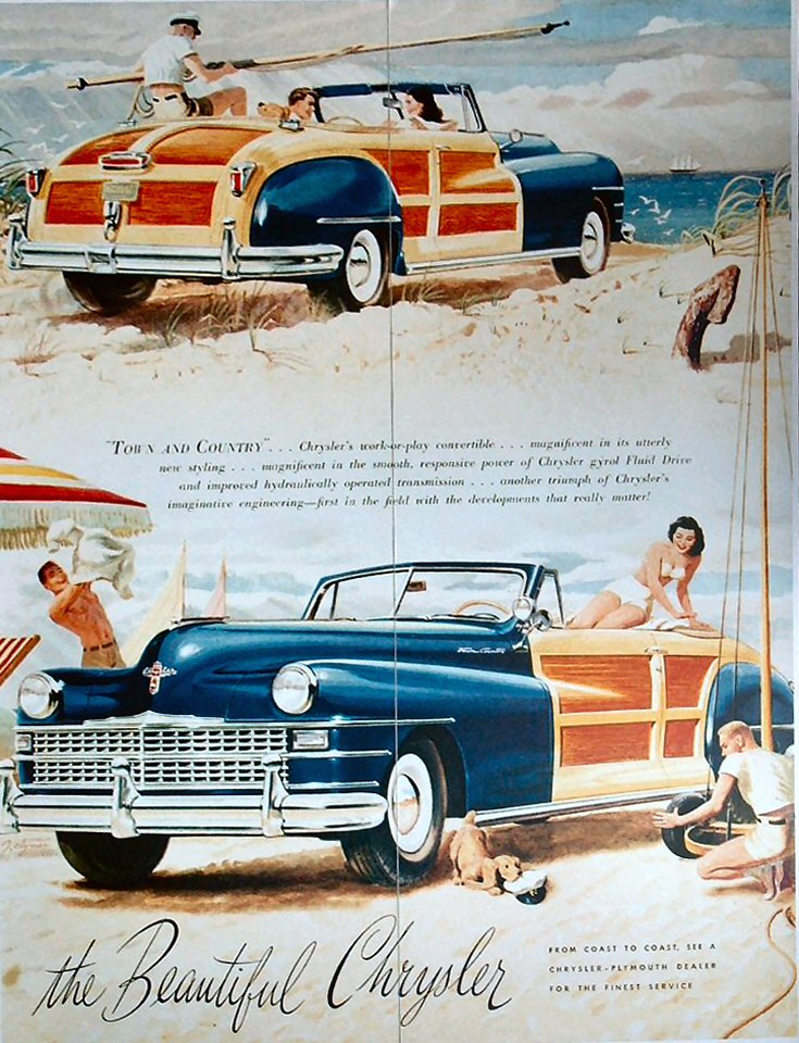 1948 Chrysler Auto Advertising